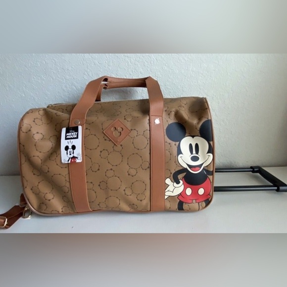 Mickey Mouse Duffel‎ Bag with Wheels - Picture 3 of 11